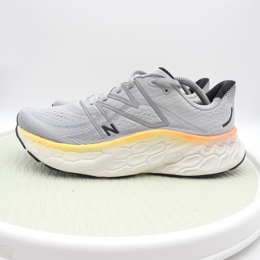 New Balance Fresh Foam X More v4 Grey Orange Running Shoes MMORGG4 Mens 11